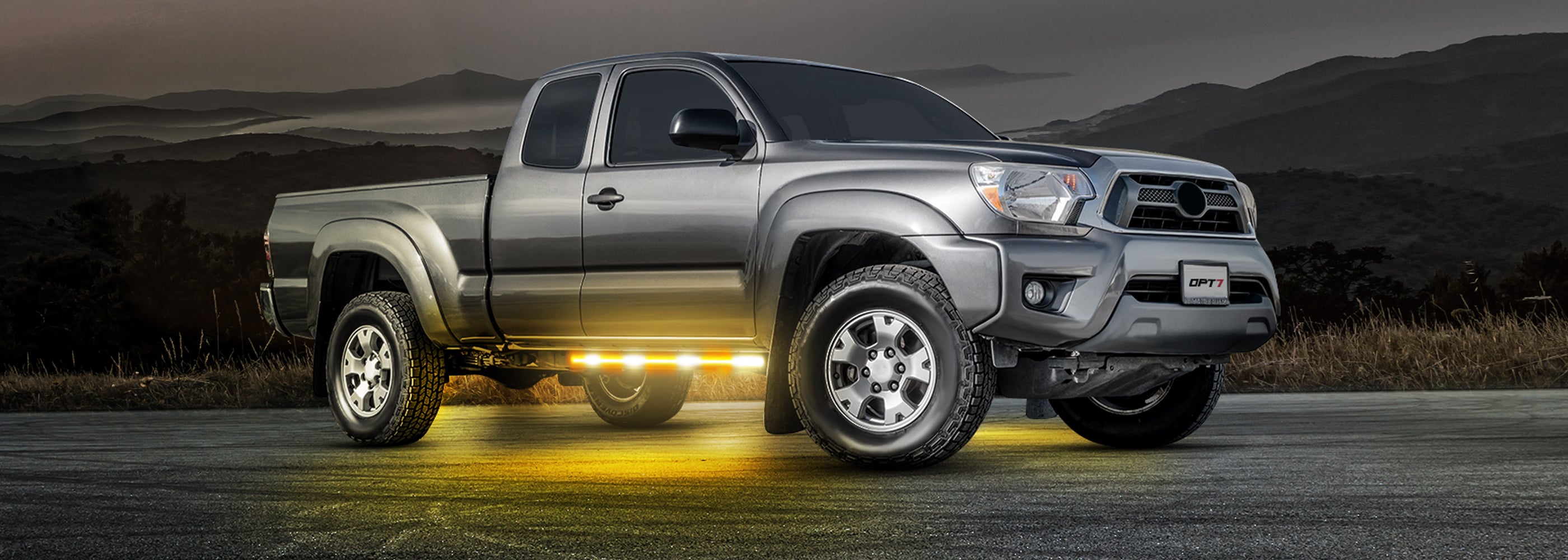 Truck LED Running Boards OPT7 Lighting Inc