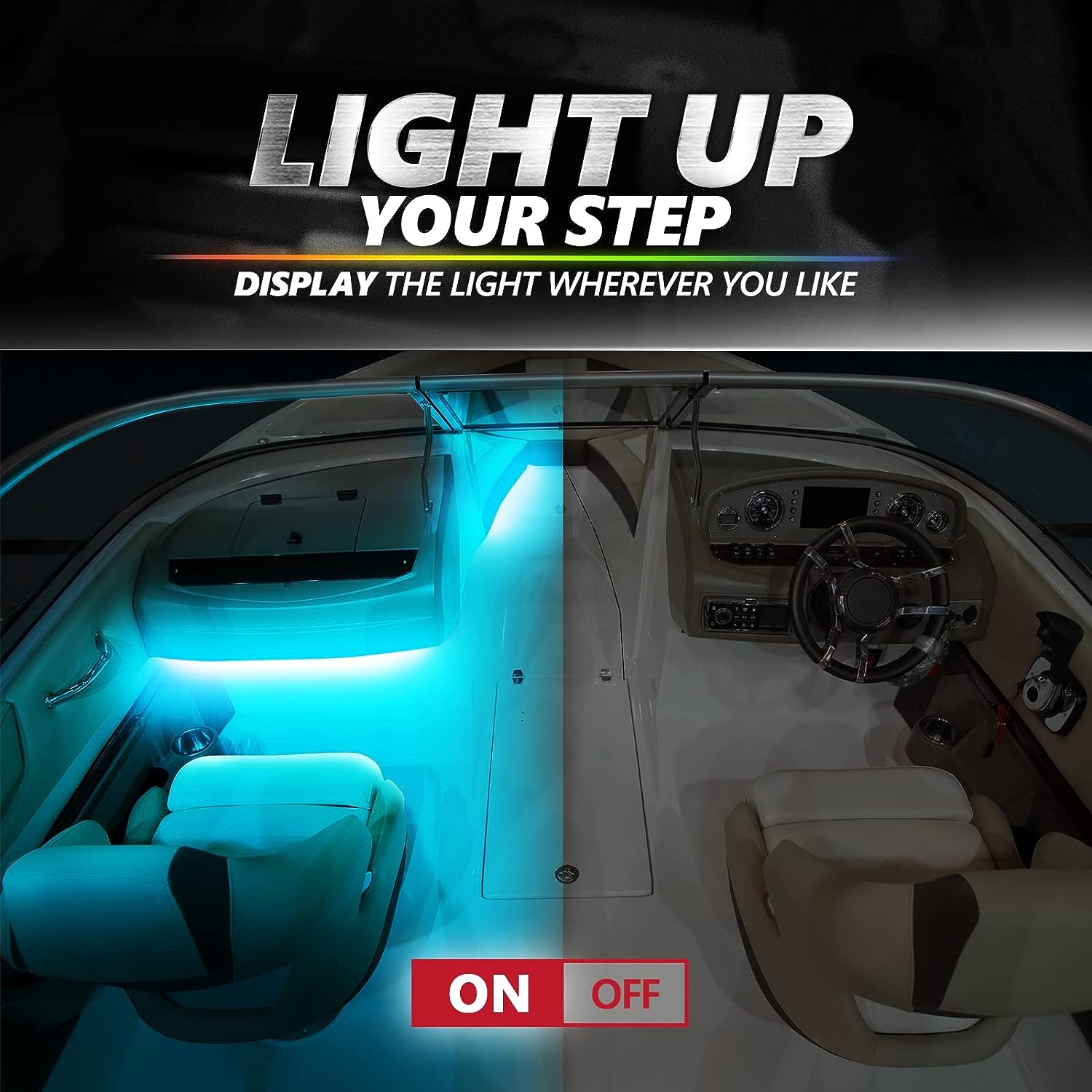 Aura Pro Boat Interior LED Lighting Kit with Bluetooth Enabled