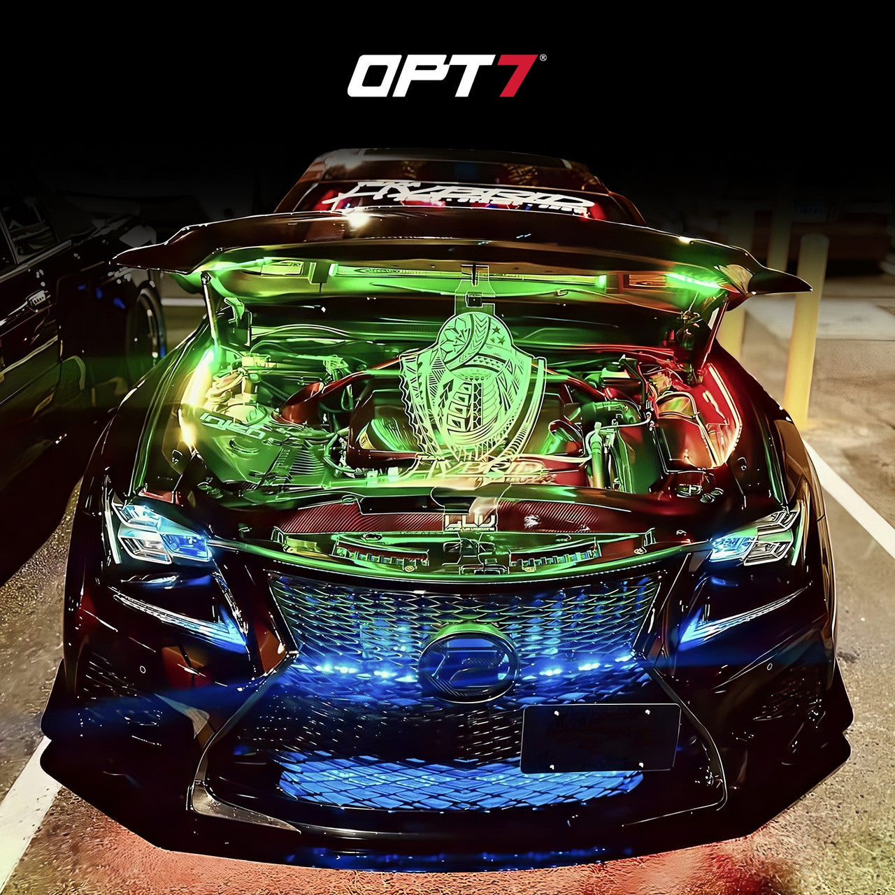 Led Performance Engine AURA Engine Bay LED Lighting Kit - Remote Control Full Color Spectrum ...