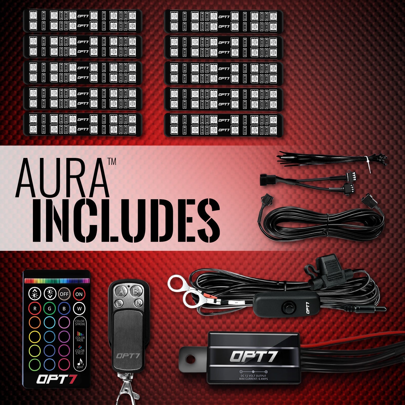 Aura Motorcycle Multi Color Led