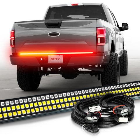 OPT7 Redline Triple Tailgate Light Bar 60