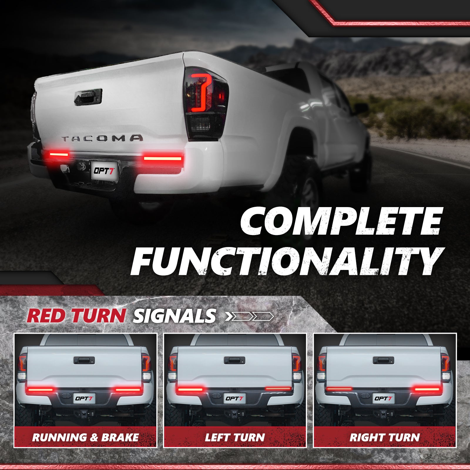 Custom Car Rear Light Bar OPT7 15