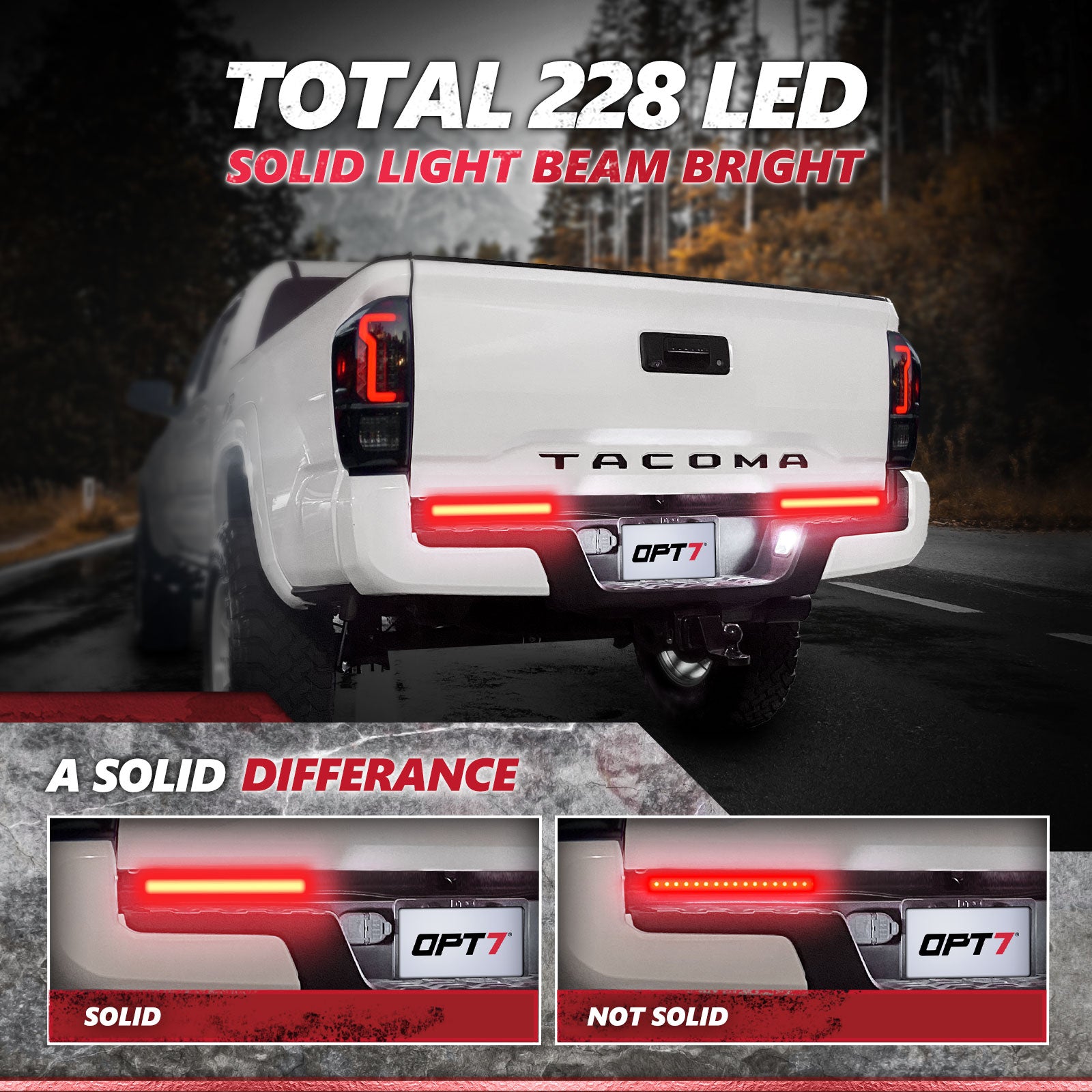 Custom Car Rear Light Bar OPT7 15