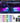AURA DreamColor Double Row LED Interior Ambient Lighting Kit (4 x 12 Inch or 6 x 12-Inch) - Bluetooth APP and Remote Enabled Full Color Spectrum