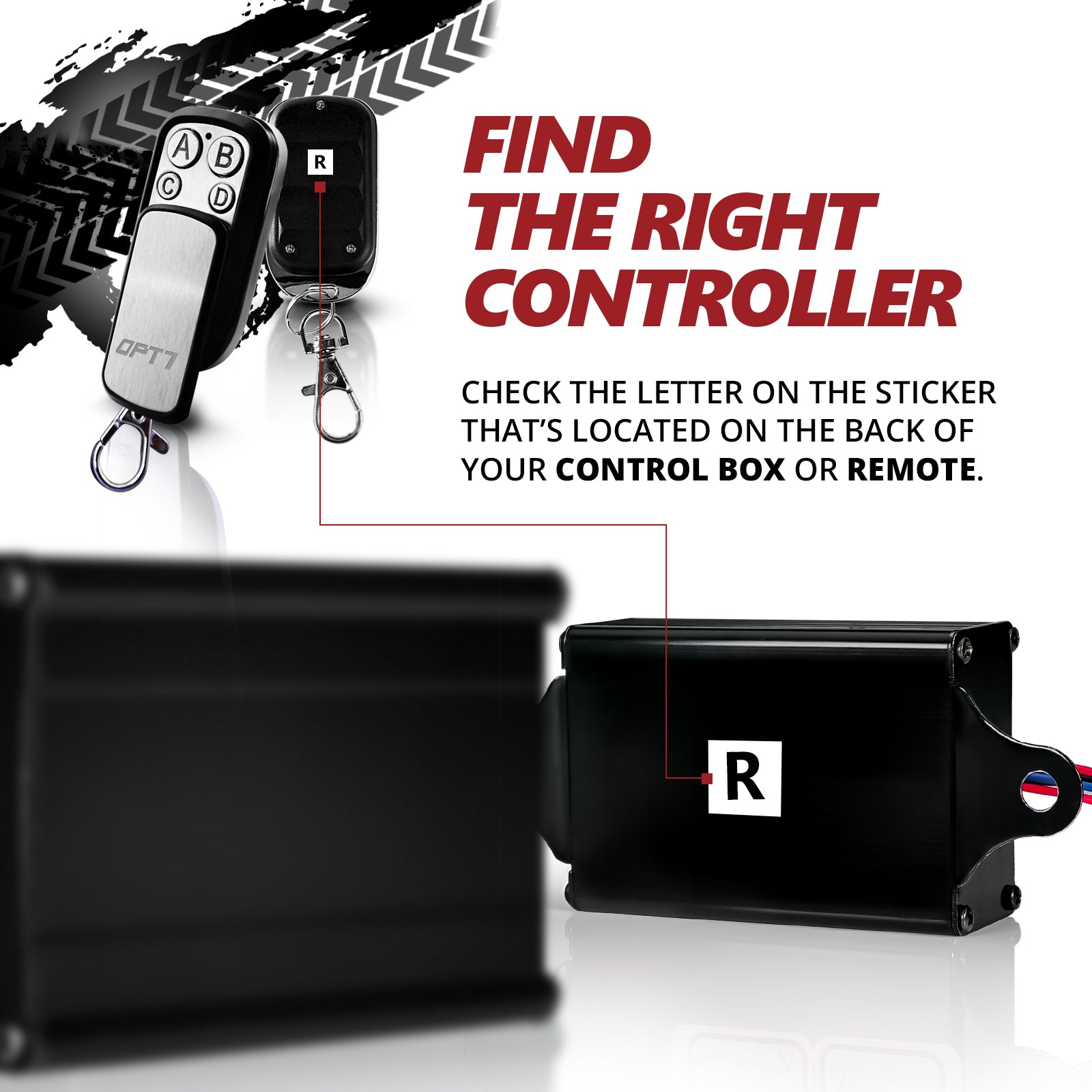 Redline Double Row LED Tailgate Warning Light Bar Control Box – OPT7 ...