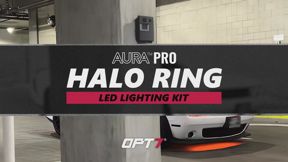 RGB Halo Angel Eyes Kit – Dodge Challenger 2008-2014, Bluetooth DRL 7000K LED